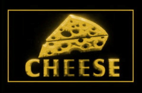 Cheese Swiss LED Neon Sign